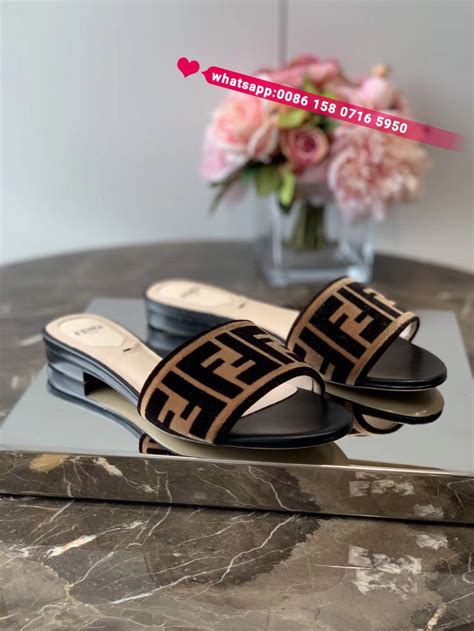 fendi slippers 2018|latest Fendi slippers for ladies.